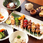 Nogizaka Torikou - 焼鳥をメインにしたコース料理もご用意しております。