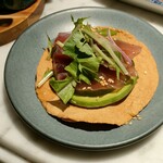 MODERN MEXICAN CABOS - 鮪とアボカドのトスターダ