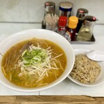 一番 - 味噌ラーメン＋半炒飯