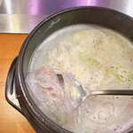 炭火焼き 金ちゃん - コムタンスープ