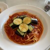 Pino Nowa-Ru - 揚げなすとズッキーニのパスタ