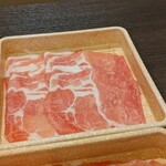 しゃぶ葉 秋田広面店 - 豚肩ロース