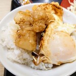 かつや 野田宮崎店 - ホル玉とロースカツの合い盛り定食　979円
                                
                                素晴らしい、背徳感!!