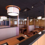 和食しゃぶしゃぶ かごの屋 - 内観写真: