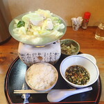 まかない亭 イ左衛門 - 水炊きちゃんこ定食