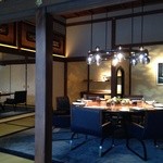 ラ・ロカンダ - レストラン内には、藤田財閥の創始者である藤田伝三郎の別邸として使われていた「夷川邸」8人席（部屋代が必要です）