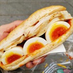 ニューデイズ - チキンと玉子のタンパク質が採れるサンドイッチ。コンビニグルメ。#sandwich