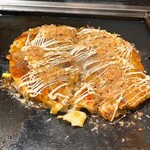 月島名物もんじゃ だるま - 爆弾焼き