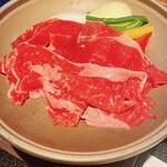 和食波奈 - 『和』   大物　牛肉と春野菜の焼きしゃぶ
