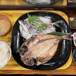 DON-DON - 本日の限定品　あじ定食さま！