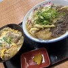 錦うどん - 肉かやくうどん カツ丼