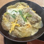 錦うどん - カツ丼