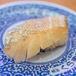 無添くら寿司 - 2024.4 炙り太刀魚一貫（240円）