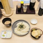 水沢うどん 水香苑 - ざるうどんと鶏天