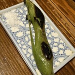 あて 煮込 肴 - そら豆の焼き