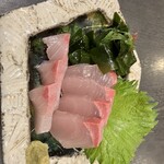 Washoku Gurume Izakaya Iseya - ハマチの刺身