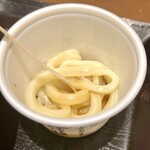 丸亀製麺 - ひと口醤油どん(試供品)