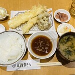 天ぷら定食まきの - 