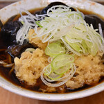 川一 - ゲソそば＠税込650円＋きくらげ＠税込120円