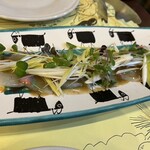 リンシエメ - 鮮魚のカルパッチョ