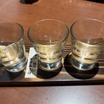 越前若狭の旬と地酒 頂き枡 - 日本酒飲み比べセット