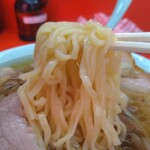 邦ちゃんラーメン - 「新宿だるま製麺」さんの平打ち中太麺