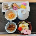 海香亭 - 2024.04月　　朝食　基本セット　あとはビッフェで