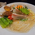 麺屋 秀高 - 鯛と貝の塩ラーメン