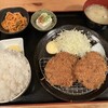 天馬 - 料理写真:メンチカツ定食(ご飯大盛無料)
