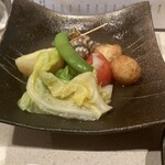 酒処佗助 - つぶ貝入りの変わりおでん