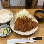 Tonkatsu Hagino - ランチロースかつ定食