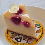 Piaccollina Sai - ﾌﾗﾝﾎﾞﾜｰｽﾞとﾎﾜｲﾄﾁｮｺのﾁｰｽﾞｹｰｷ