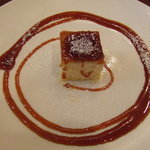 トラットリア・ピッツェリア・レ・アルカーテ - ランチBのデザート「チーズスフレ」