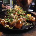 夢の海鮮菜館 - きな粉豚のトンコロステーキ(^_^)