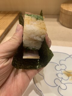 蕎麦割烹  倉田 - 〆鯖の鯖寿司