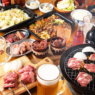 Great value for money! A course where you can enjoy lamb and draft beer to the fullest!