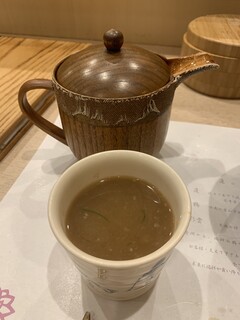 蕎麦割烹  倉田 - そば湯