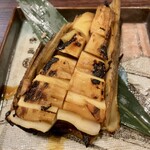 宵ノねこ - 竹の子(桑名産)炭炙り焼き