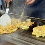 お好み焼き ふじや - やバーーーーーい(※他の方の注文やけど)