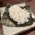 宵ノねこ - (追加)手巻きご飯(ひと口)