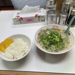 Chuukasoba Masutani - チャーシュー麺並とライス