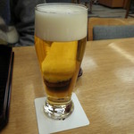 東京 なだ万 - 生ビール