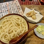 うどん酒場 でべそ - テラス席にて