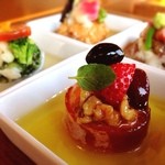 海菜寺 - ランチ♡
彩コースの旬菜小鉢