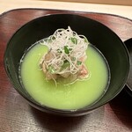 山﨑 - 中には玉子豆腐が潜んいました。