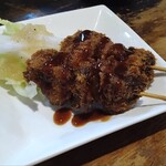 居酒堂々 さくら - 馬肉の串カツ