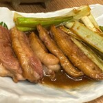 御膳蕎麦 雷門 田川 - 鴨焼き