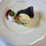 合掌レストラン 大藏 - ガトーショコラ