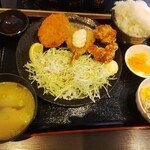 Yutori Ookubo Ten - ミックスフライ定食