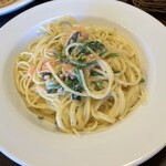 Trattoria CASA MIA - サーモンとほうれん草のクリームソース